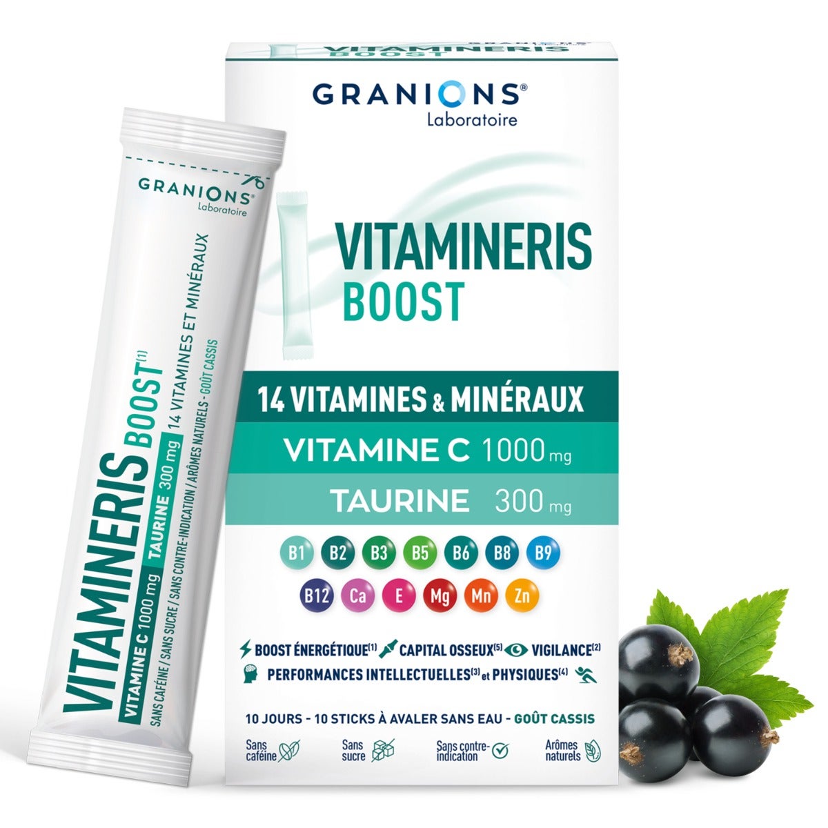 Vitamineris Boost 1000mg - 10 Sticks