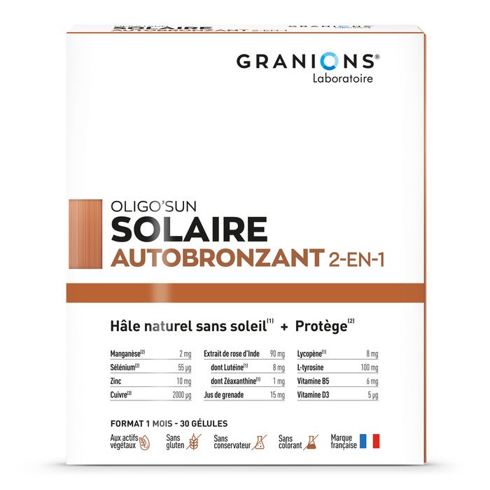 Oligo'Sun - Autobronzant 2-en-1 - Format 1 mois