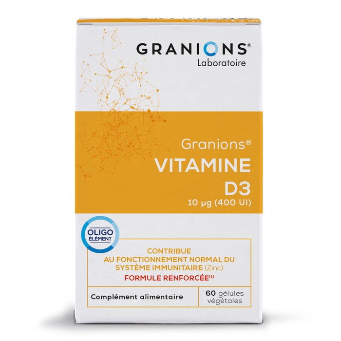 Granions Vitamine D3 60 Gélules - Image 2