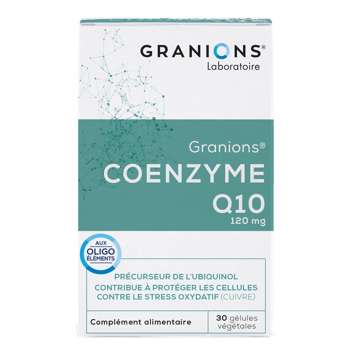 GENERIQUE - Granions Coenzyme Q10 - Complément Alimentaire - 120 mg - 30 Gélules - Image 4