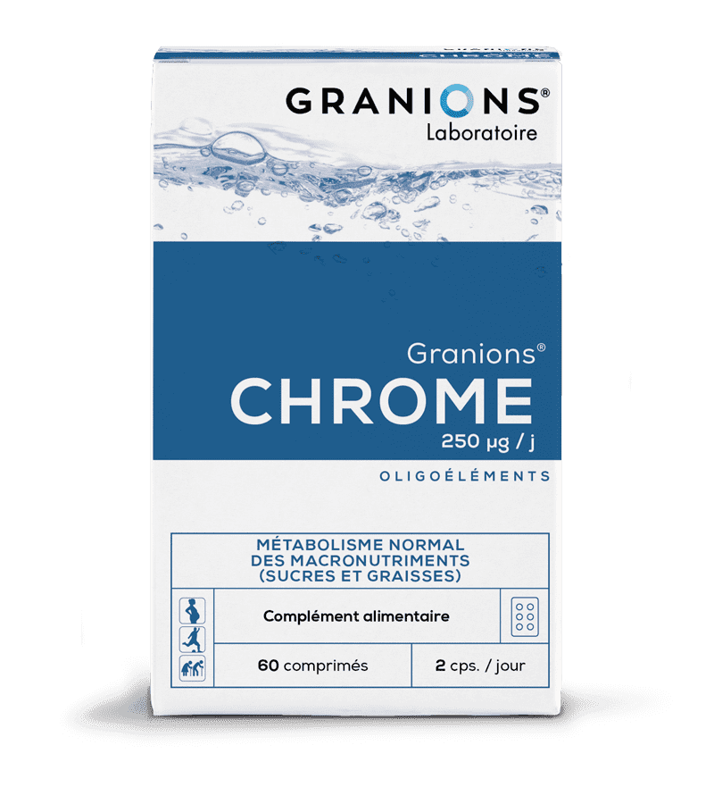 Granions Laboratoire Des Granions® Chrome 250 Μg Comprimé(S) 60 Pc(S) Enfants - Image 3