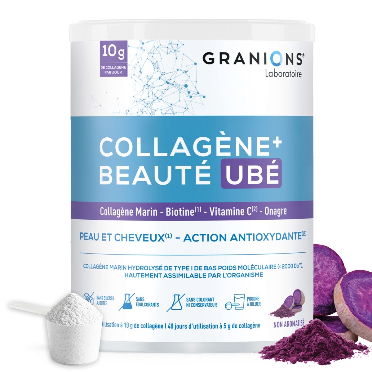 GRANIONS COLLAGENE BEAUTE UBE 216G - Image 3