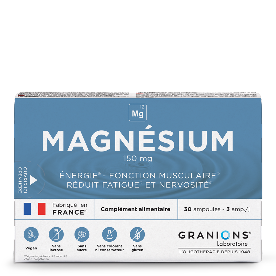 Granions Femme Magnésium 150 Mg 30 Ampoules - Image 3