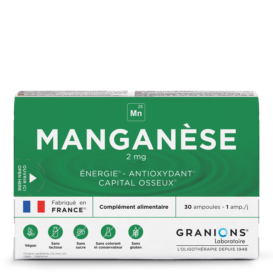 Granions Oligo Manganese 2 mg 30 fiale — Integratore