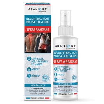 Décontractant musculaire en spray
