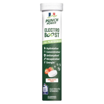 ElectroBoost Fraise les électrolytes punch power