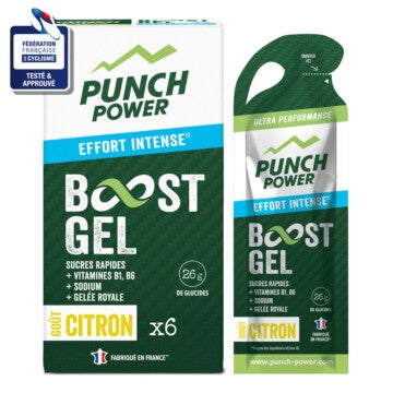Punch Power BOOST GEL – Effort Intense – Goût Citron
