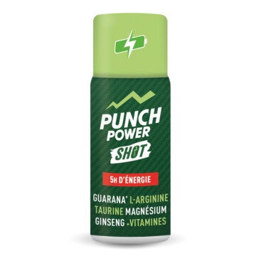Booster Shot - 5h d'énergie naturelle - Guarana - L-Arginine - Taurine - Magnésium - Ginseng - Vitamines - Shot unitaire
