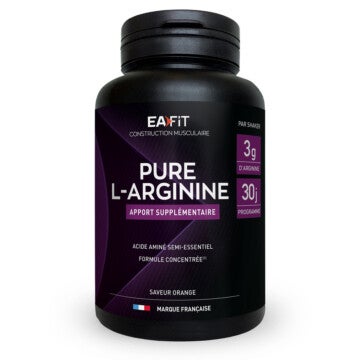 EAFIT Pure L-Arginine - Nouveau pack 2018 -  Congestion musculaire immédiate !