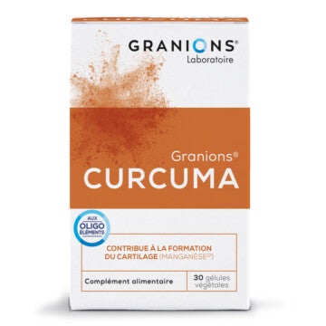 Granions Curcuma
contribue à la formation du cartilage