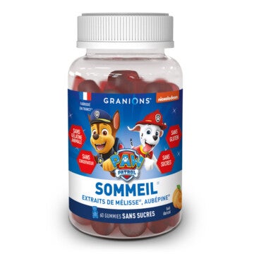 Gummies Sommeil Enfant Pat Patrouille GRANIONS 60 Gummies Sans Sucre