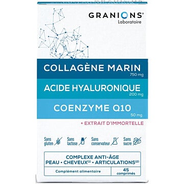 Collagène Marin et Acide Hyaluronique + Coenzyme Q10