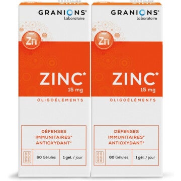 Lot de 2 zinc