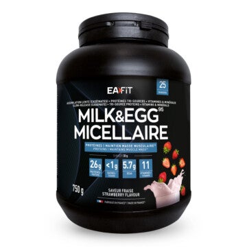 Milk & Egg Micellaire saveur fraise