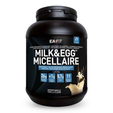Milk&Egg 95 Micellaire d'EAfit, la protéine de sèche par excellence !