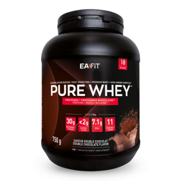 EAFIT Pure Whey - Nouveau pack 2018 -  Prise de muscle sec !