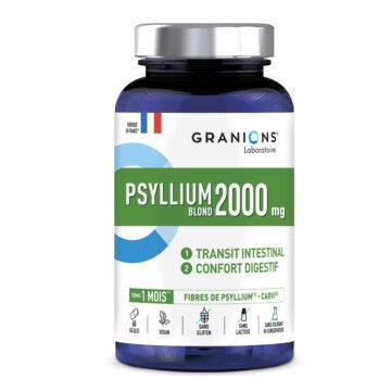 Psyllium Blond 2000mg - 60 gélules