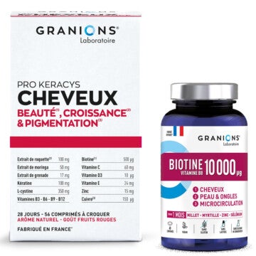 Pack pro keracys beauté et biotine