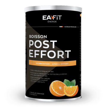 Eafit Post effort vue de dos - Récupération après course - Protéines - Vitamines - Minéraux