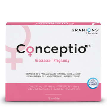 Conceptio Grossesse - Apporte les micros nutriments indispensables pendant la grossesse