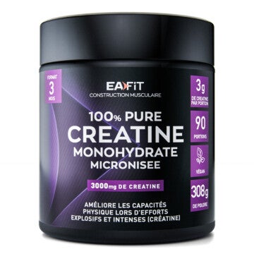 EA FIT 100% pure créatine 308g en poudre