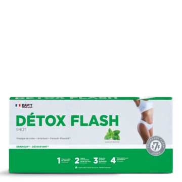 EAFIT MINCEUR ACTIVE - Detox Flash Shot - Draineur - Détoxifiant - Programme de 7 jours