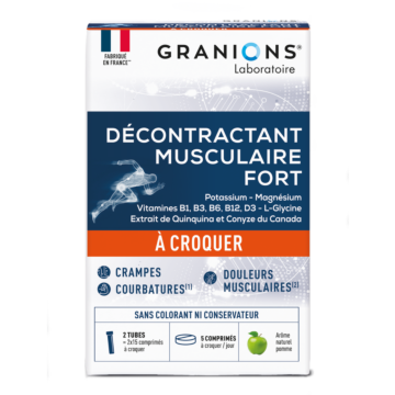 Décontractant musculaire anti-douleurs