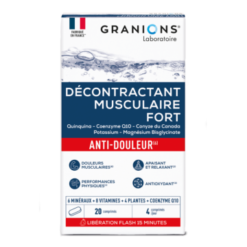 Granions - décontractant musculaire fort 