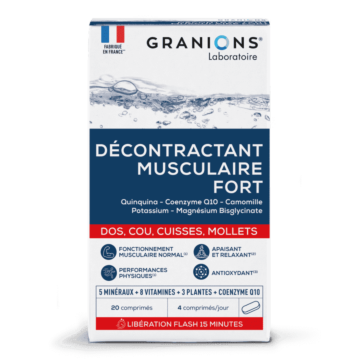 Granions - décontractant musculaire fort 