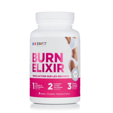 EAFIT Burn Elixir, puissant brûleur de graisses, programme 1 mois 
