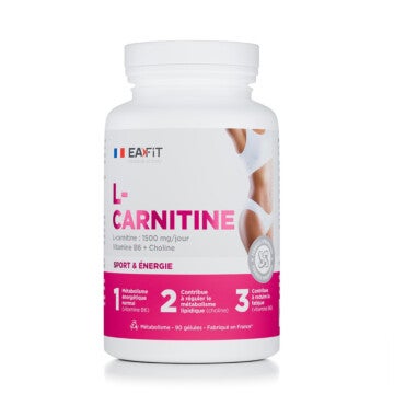EAFIT -Carnitine gélules  Brûles les graisses pendant l'effort