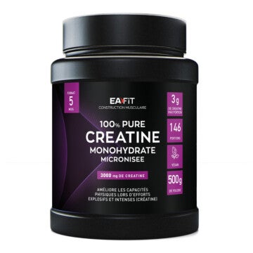 EA FIT 100% pure créatine 308g en poudre