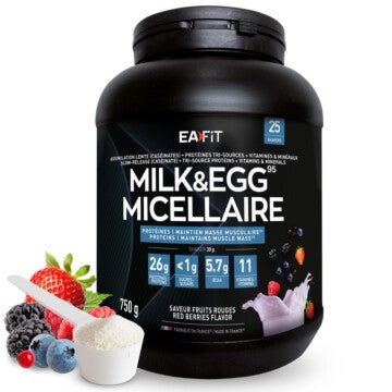 Milk & Egg Micellaire saveur fruits rouges