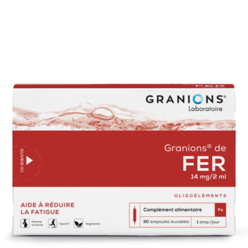 Granions de Fer 
Aide à réduire la fatigue