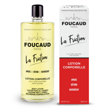 Friction de Foucaud - Flacon verres 250 ou 500 ml