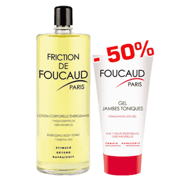 Pack Friction Foucaud 250ml + Gel Jambes Tonique à -50%