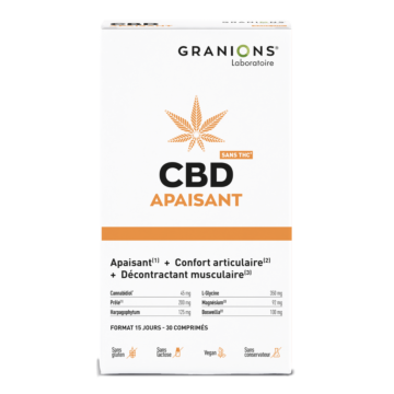 Comprimés CBD Apaisant les articulations