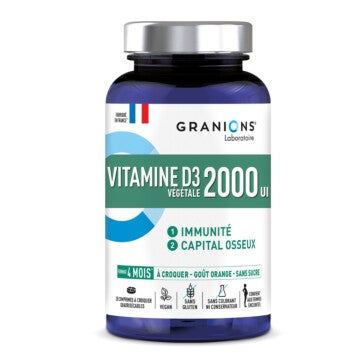 Vitamines D3 Granions Végétale