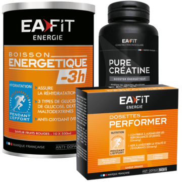 Pack Spécial Foot EAFIT - Energie et Puissance pour vos entraînements et vos matchs de foot !