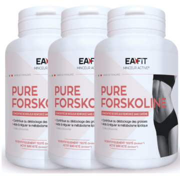 EAFIT Pure Forskoline 2+1 OFFERT - Permets une perte de poids importante