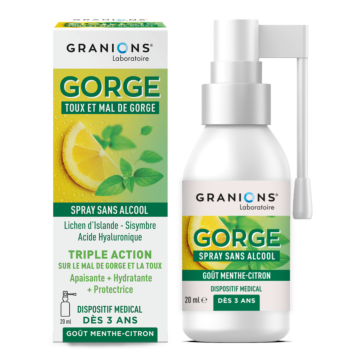Granions Spray Gorge Toux et mal de gorge