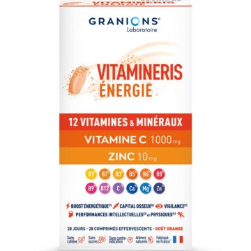 Vitamineris Énergie 1000mg - 28 comprimés 