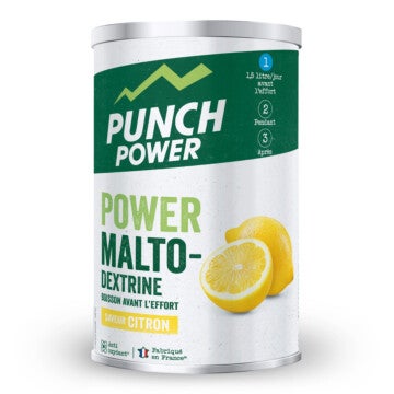 Punch Power Bio Maltodextrine 500 g Saveur Fruits Rouges - Boisson glucidique de préparation à l'effort
