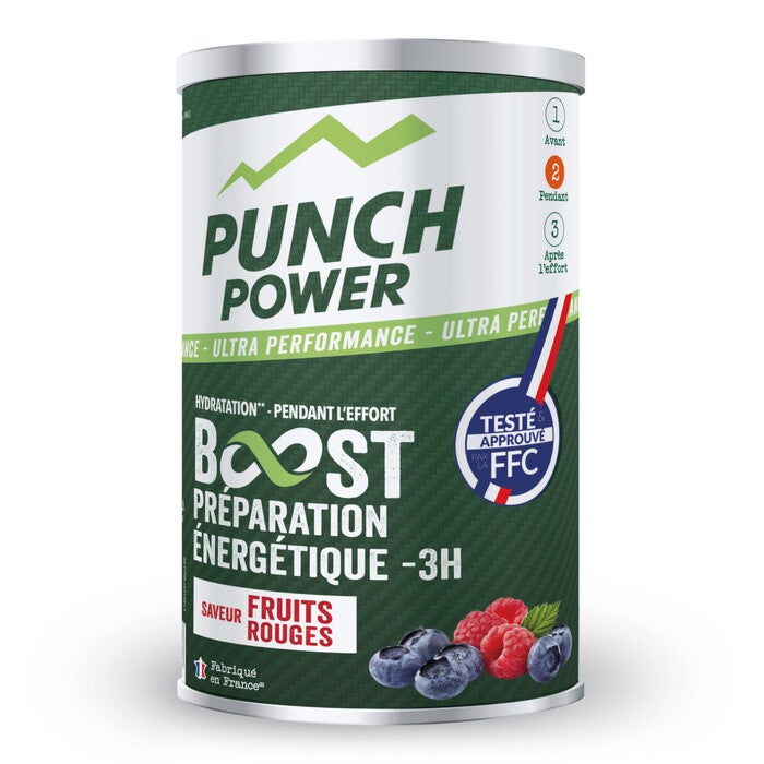 Boisson énergisante - boost - fruits rouges Boisson énergisante - boost - fruits rouges