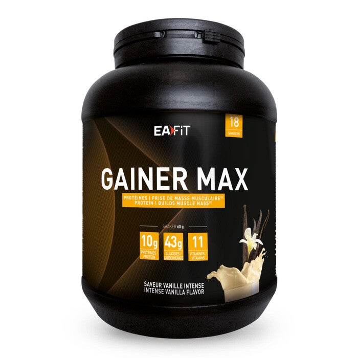 Gainer max vanille face Gainer max vanille face