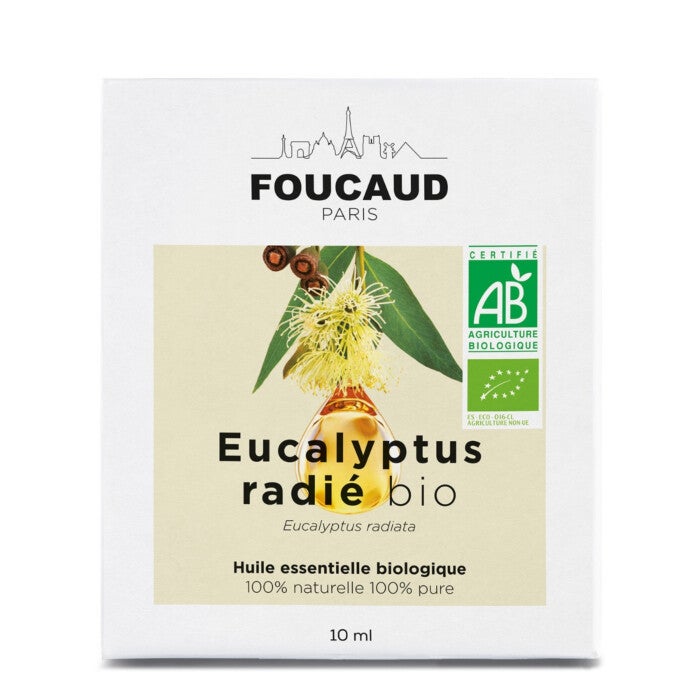 Foucaud - Huile essentielle - Eucalyptus radié (Eucalyptus radiata) - bio Foucaud - Huile essentielle - Eucalyptus radié (Eucalyptus radiata) - bio