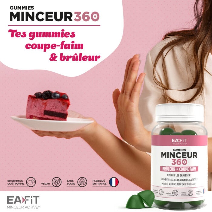 Gummies minceur coupe faim