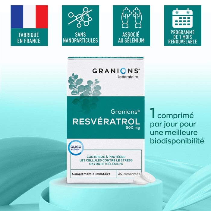 Gélules De Trans-Resvératrol 120mg - Antioxydant Anti-Âge, Soutien Cérébral Et Cardiaque - 120 Gélules