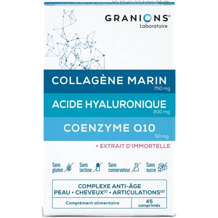 Collagène Marin et Acide Hyaluronique + Coenzyme Q10