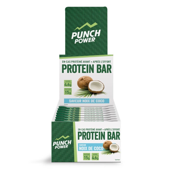 PROTEIN BAR Noix de Coco – Punch Power PROTEIN BAR Noix de Coco – Punch Power